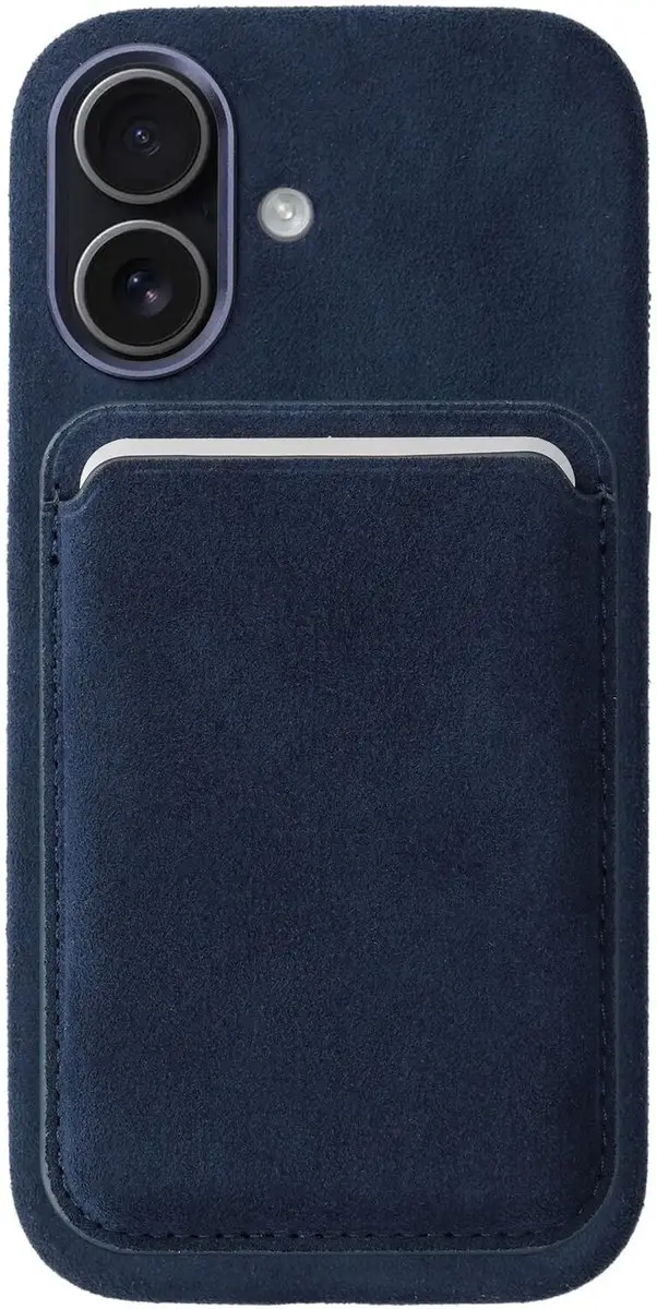 Rosso Avanti Hoesje iPhone 17 - Blauw - 3 Pasjes - MPN 253683