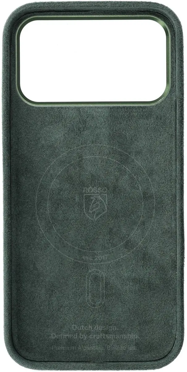 Rosso Avanti iPhone 17 Pro Hoesje - Groen - 3 Pasjes