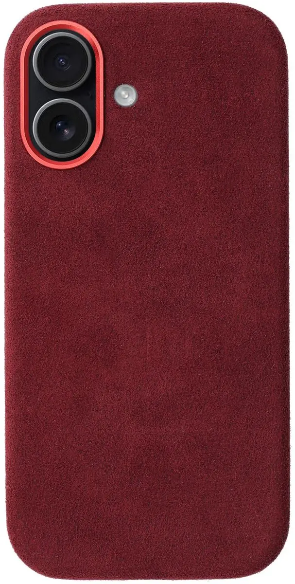 Rosso Avanti Hoesje iPhone 16 - 3 Pasjes - Burgundy - MPN 253764