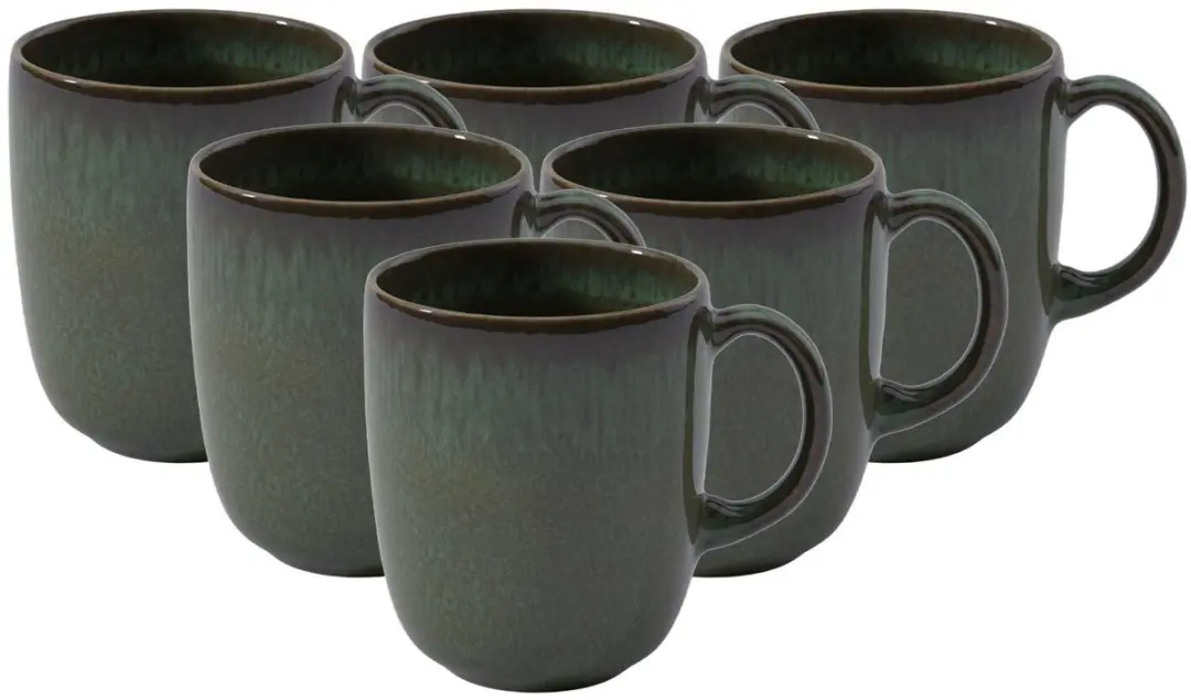 Becher mit Henkel Lave 400 ml Set van 6
