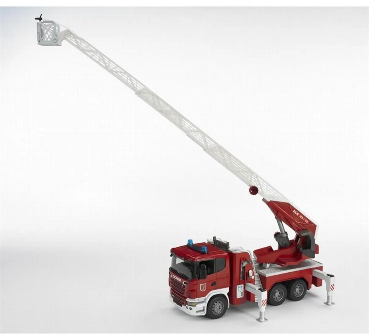 Bruder Scania R-Serie Brandweerwagen 1:16 - Rood/Wit/Grijs