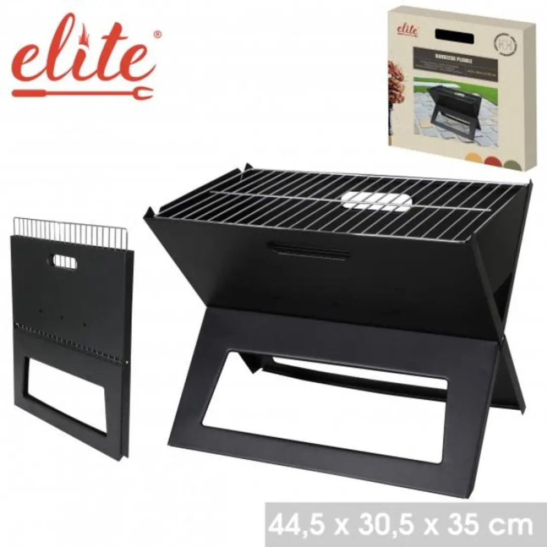 "ELITE" OPVOUWBARE BARBECUE 44,5X30,5XH35CM
