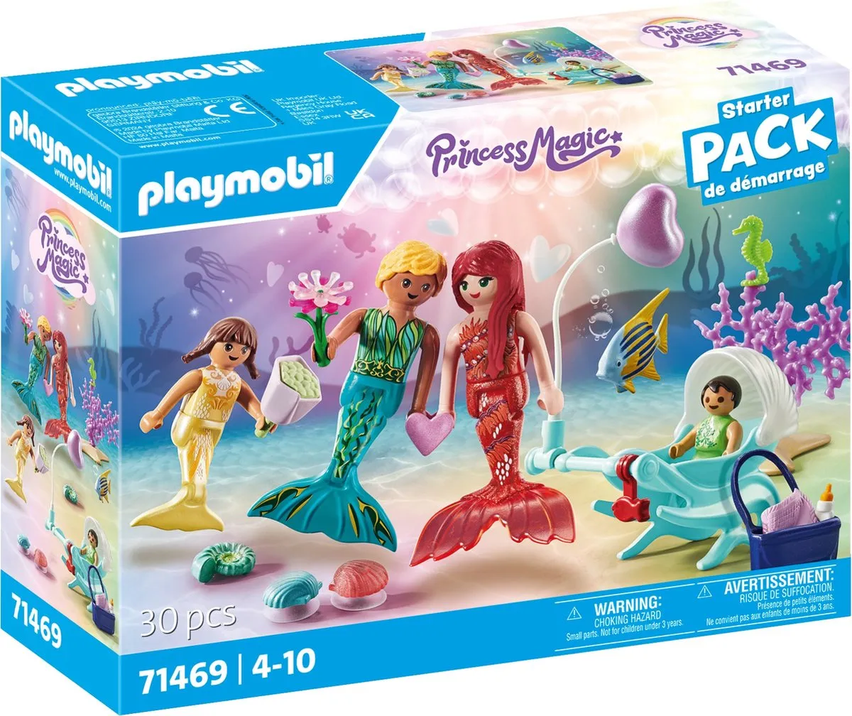 Playmobil Starter Pack Zeemeerminfamilie 71469