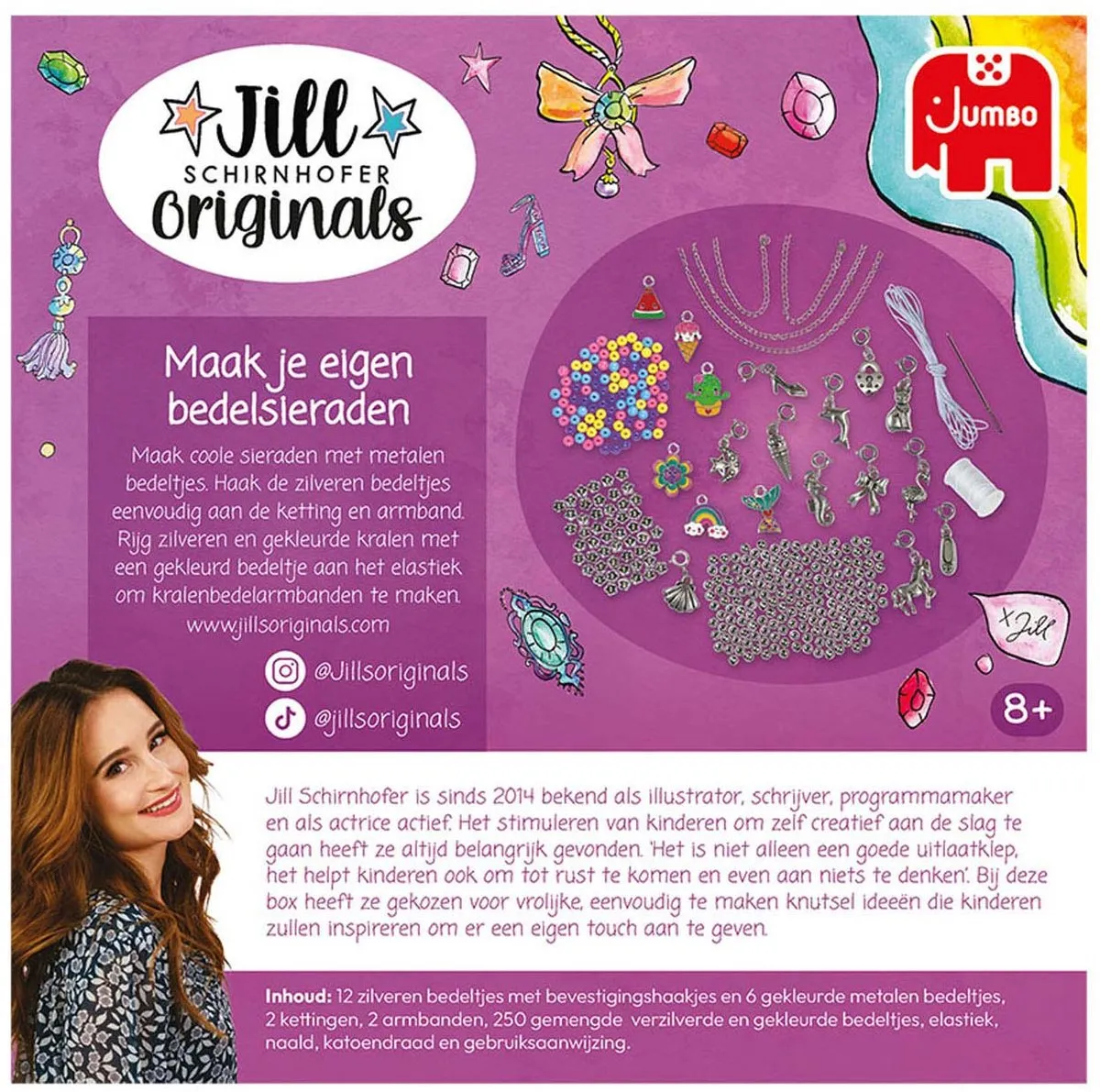 Jumbo Jill Schirnhofer Maak Je Eigen Sieraden Knutselset - 265 Stuks