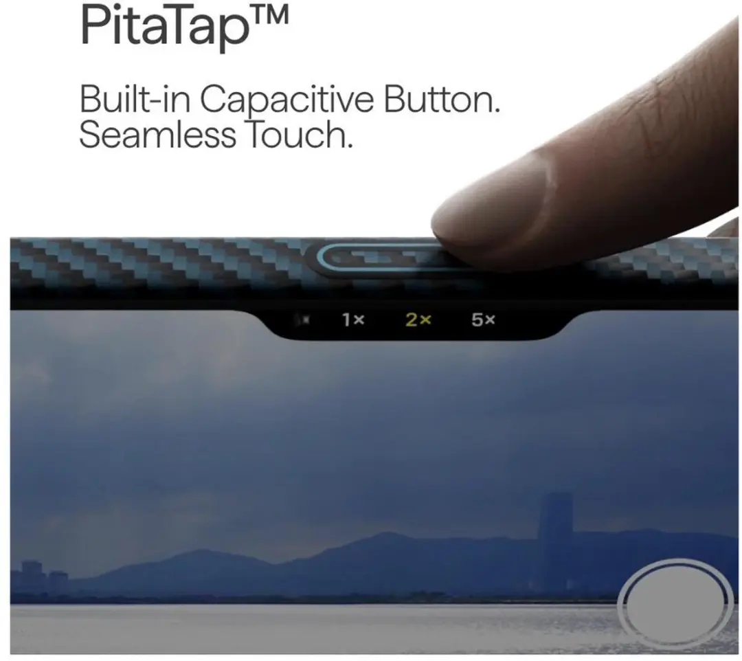 Pitaka Ultra Slim Hoesje iPhone 17 Pro KI1706BP - MagSafe - Blauw - afbeelding 5 van 6