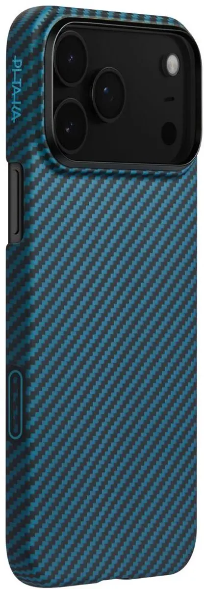 Pitaka Ultra Slim Hoesje iPhone 17 Pro KI1706BP - MagSafe - Blauw - afbeelding 3 van 6