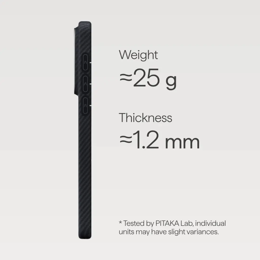 Pitaka Edge Case Samsung Galaxy S26 - Zwart - MagSafe