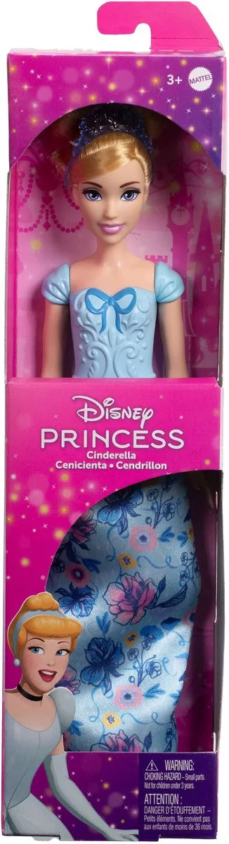 Mattel Disney Princess Assepoester Meerkleurig
