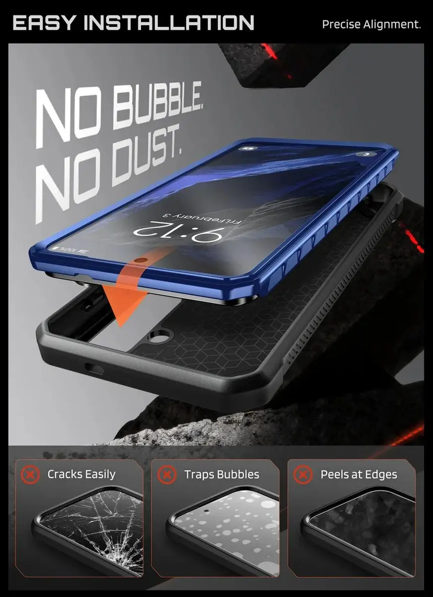 Supcase Unicorn Beetle Mag Pro Hoesje - Blauw