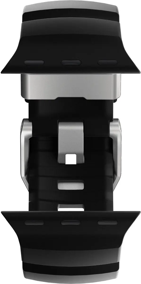 NOMAD Rocky Point Horlogeband - Apple Watch 45-49mm - Zwart