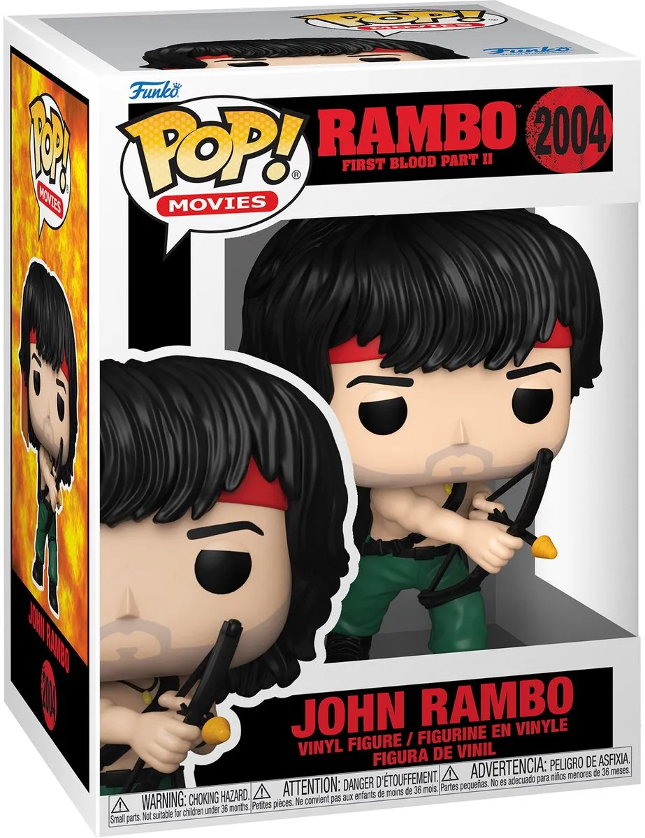 Funko POP! Movies Rambo S2 - John Rambo met Boog
