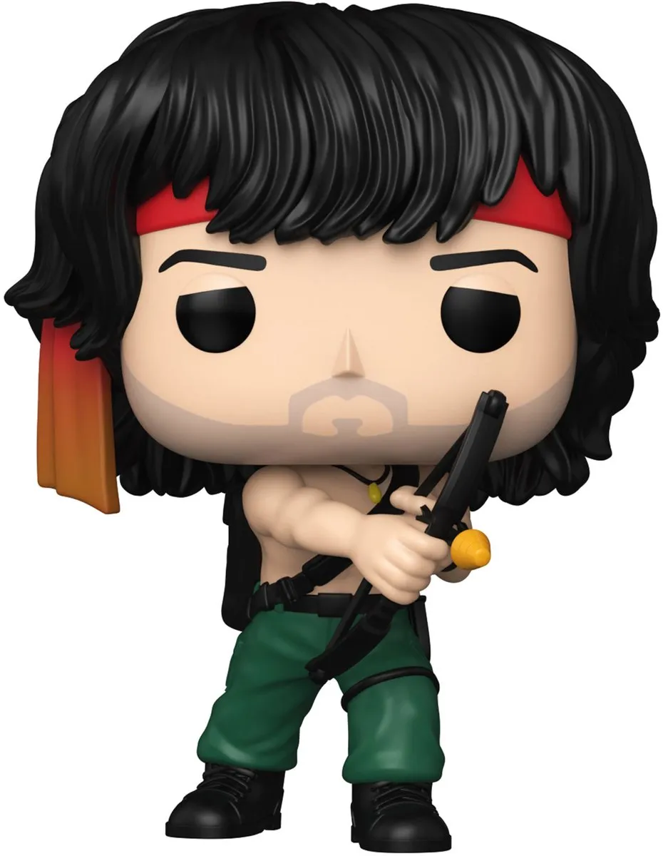 Funko POP! Movies Rambo S2 - John Rambo met Boog
