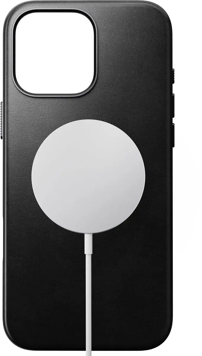 NOMAD Traditional Horween Hoesje iPhone 16 Pro Max NM01393085 - Zwart