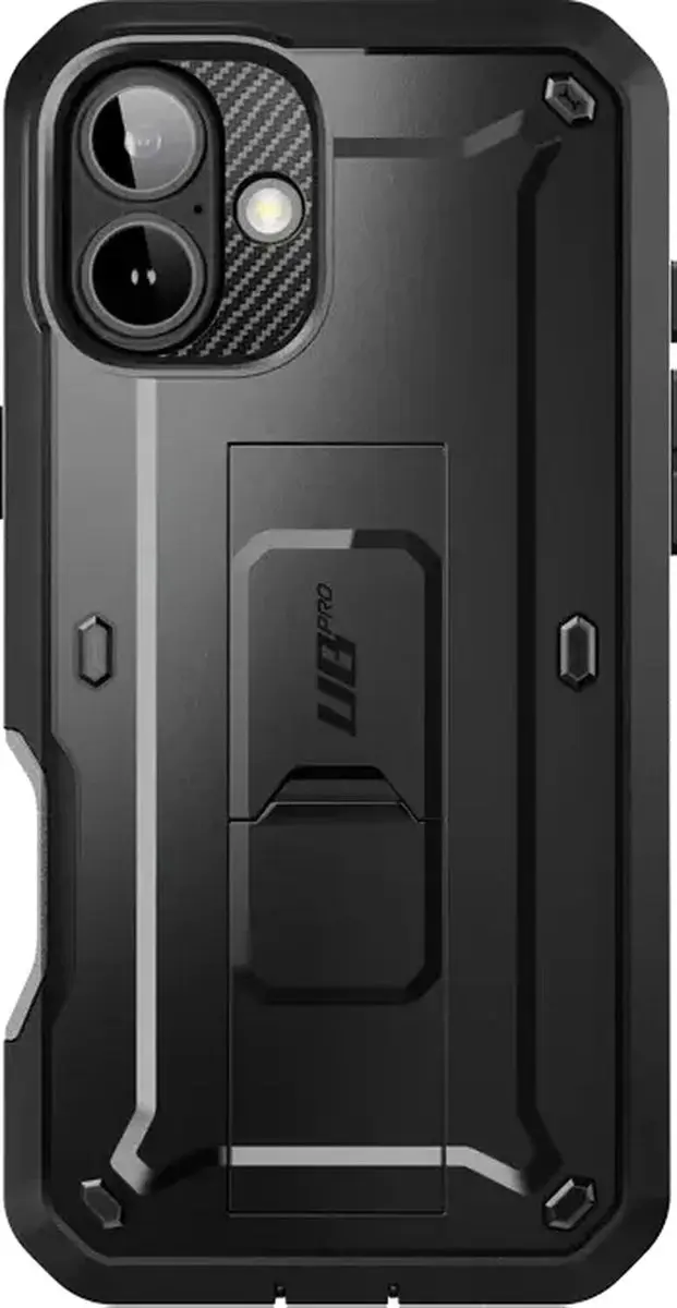 Supcase 360 Backcase iPhone 16 - Zwart - MPN 12032 - afbeelding 6 van 6