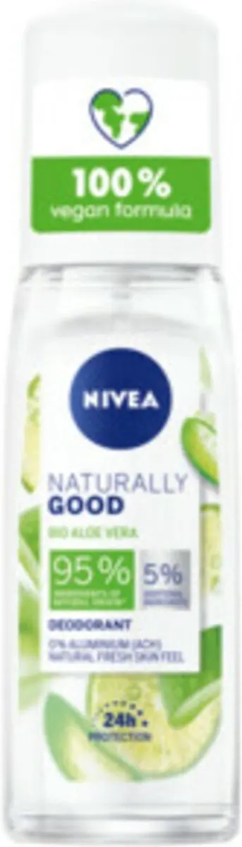 Nivea Deodorant Spray Naturally Good Aloe Vera 75 ml