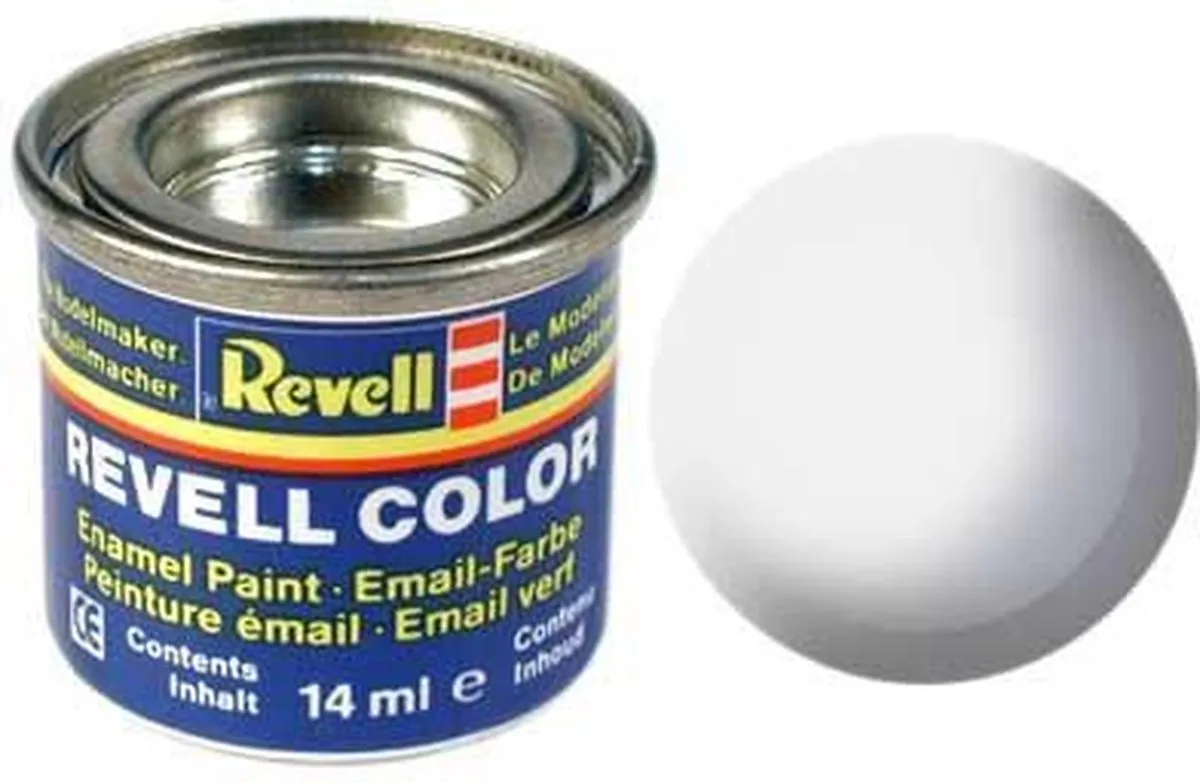 Revell Verf 301 Zijdemat Wit 14ml
