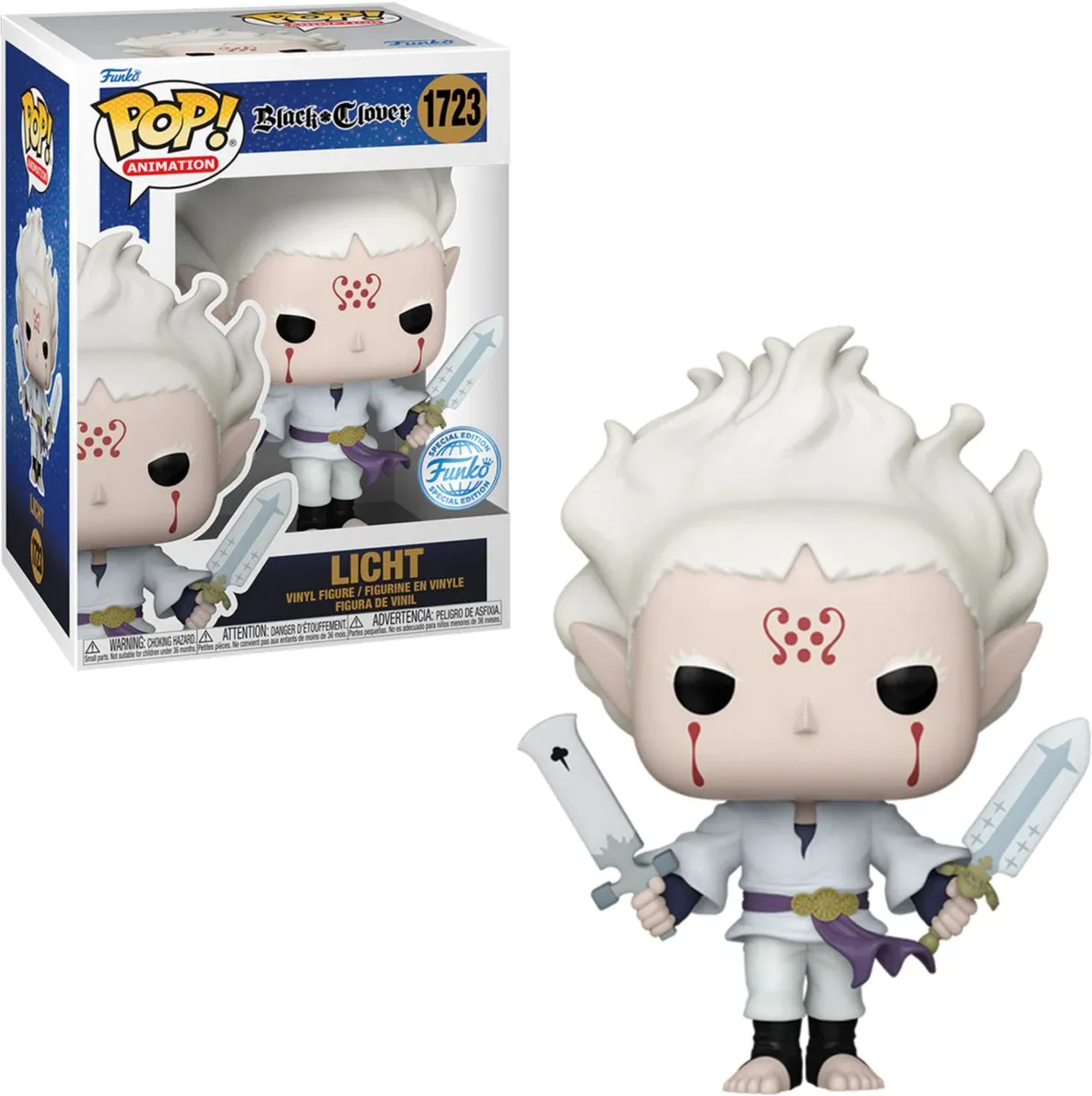 Funko Pop! Black Clover Licht #1723 CC Exclusive