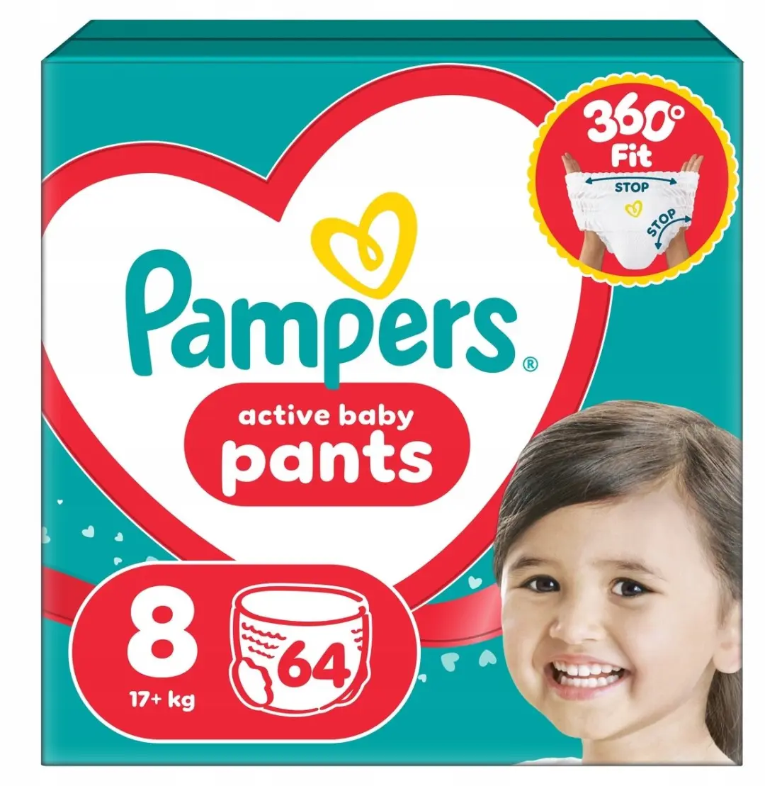 Pampers Active Babybroekje Maat 8
