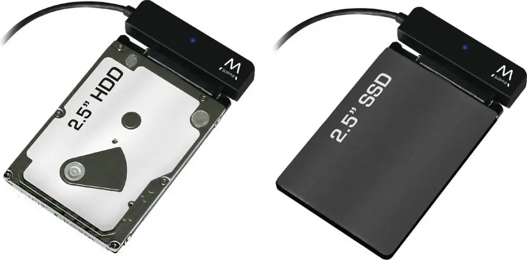 Ewent EW7017 SATA naar USB 3.0 Adapter - 2.5" HDD/SSD - Antraciet - afbeelding 6 van 6