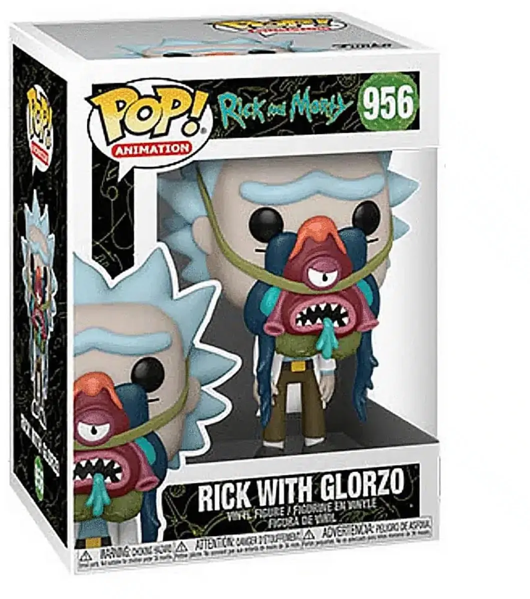 Funko Pop! Animaytion Rick and Morty Rick met Glorzo 55250
