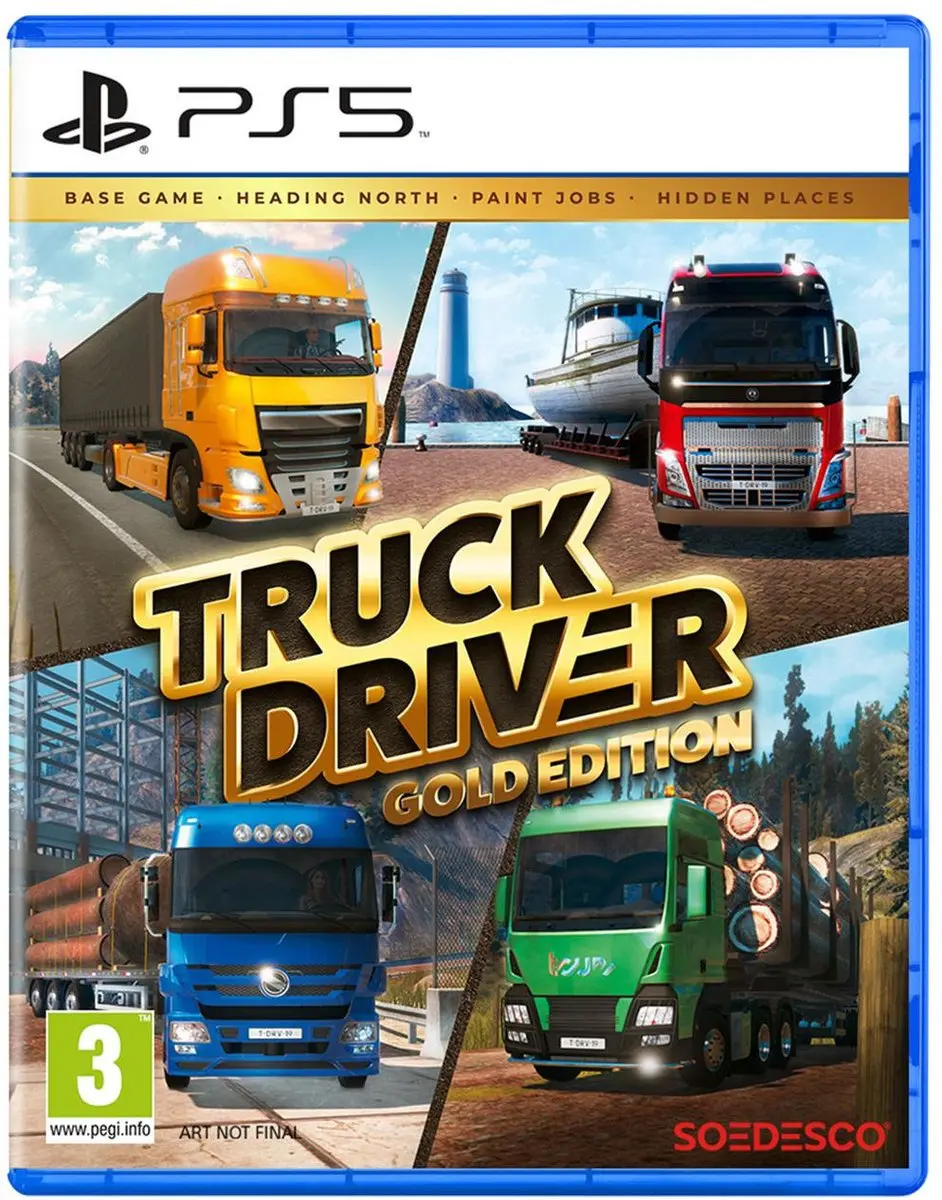SoeDesco Truck Driver Gold Edition PS5