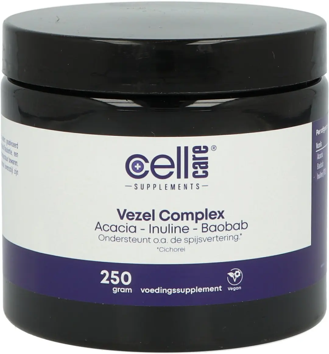 Cellcare Vezelcomplex Acacia-Inuline-Baobab 250g