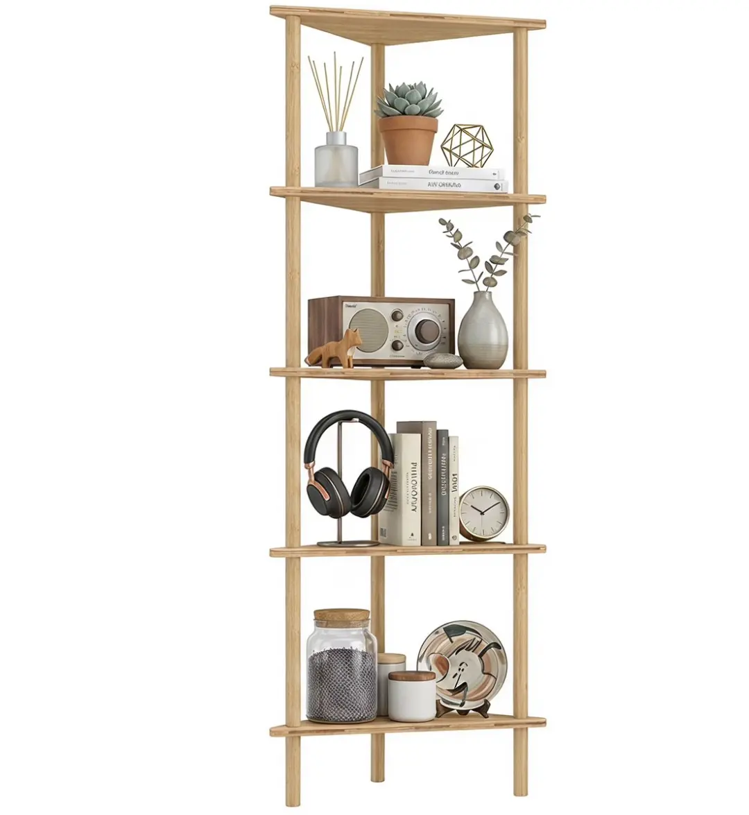 ECTEATOY® Hoekkast met 5 Planken