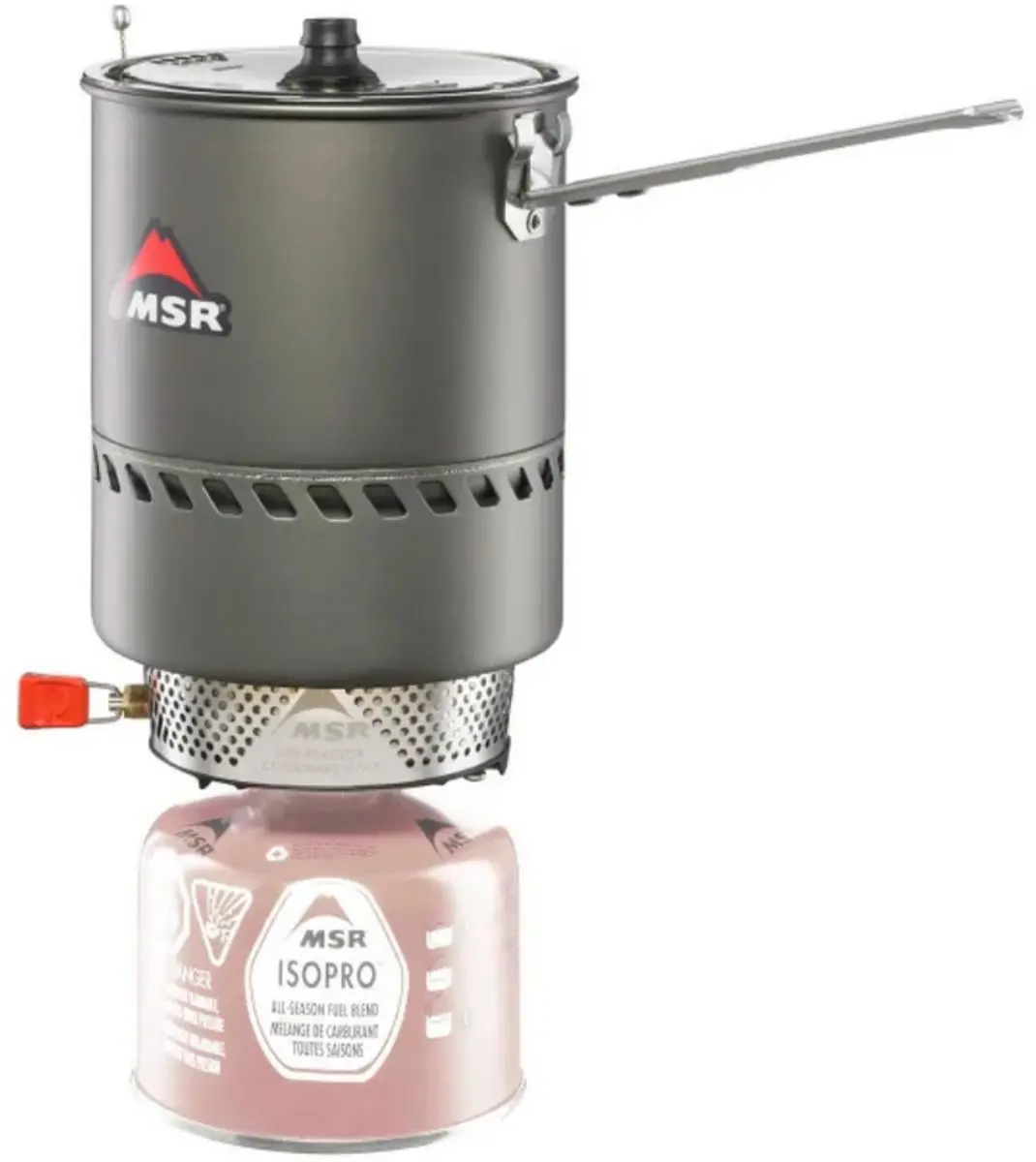 MSR Reactor 1.0L Gasbrander - Outdoor Kooksysteem - Grijs - afbeelding 3 van 3