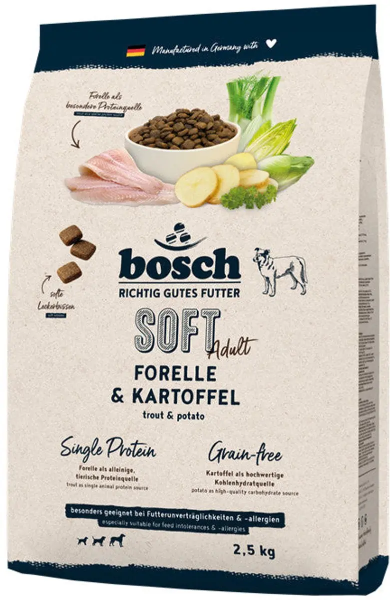 Bosch HPC Soft Adult Forelle & Kartoffel