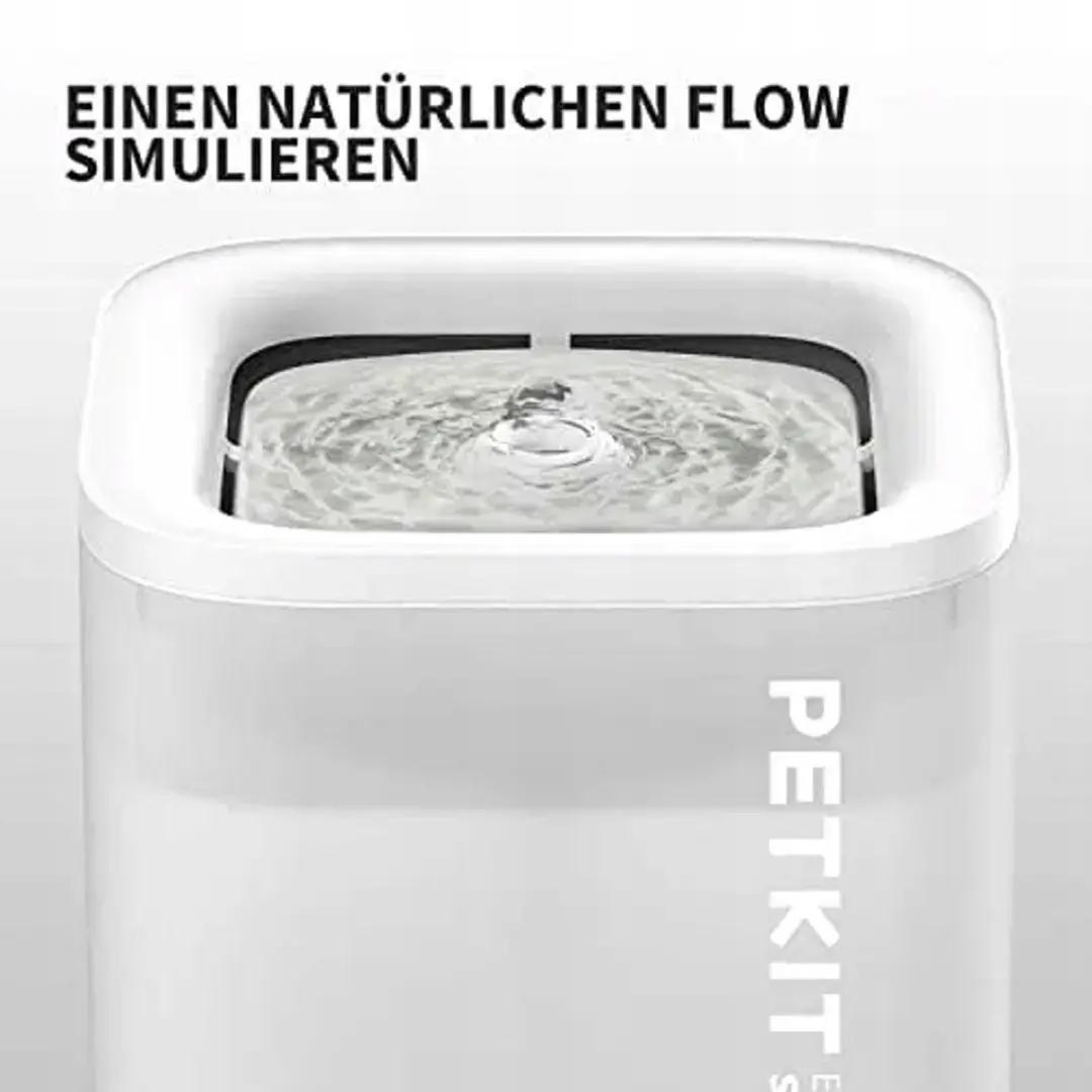 Petkit Cybertail Drinkfontein voor Katten & Honden, 1.85L, Stil