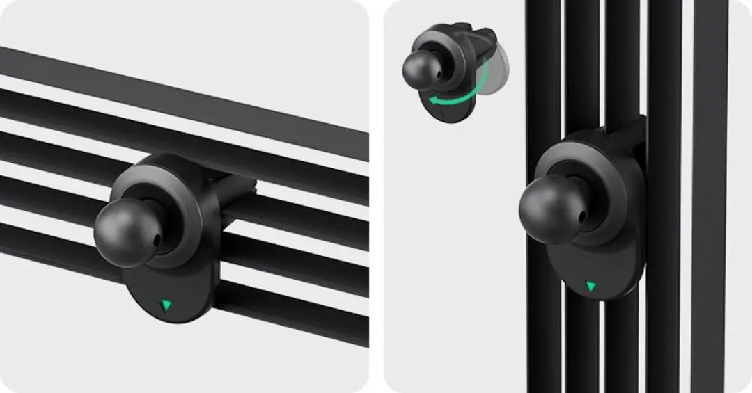 iOttie Easy One Touch 6 Autohouder - Ventilatierooster - Zwart