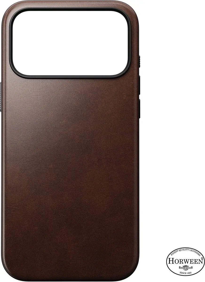 NOMAD Horween Lederen Hoesje iPhone 17 Pro Max 114642118E8E