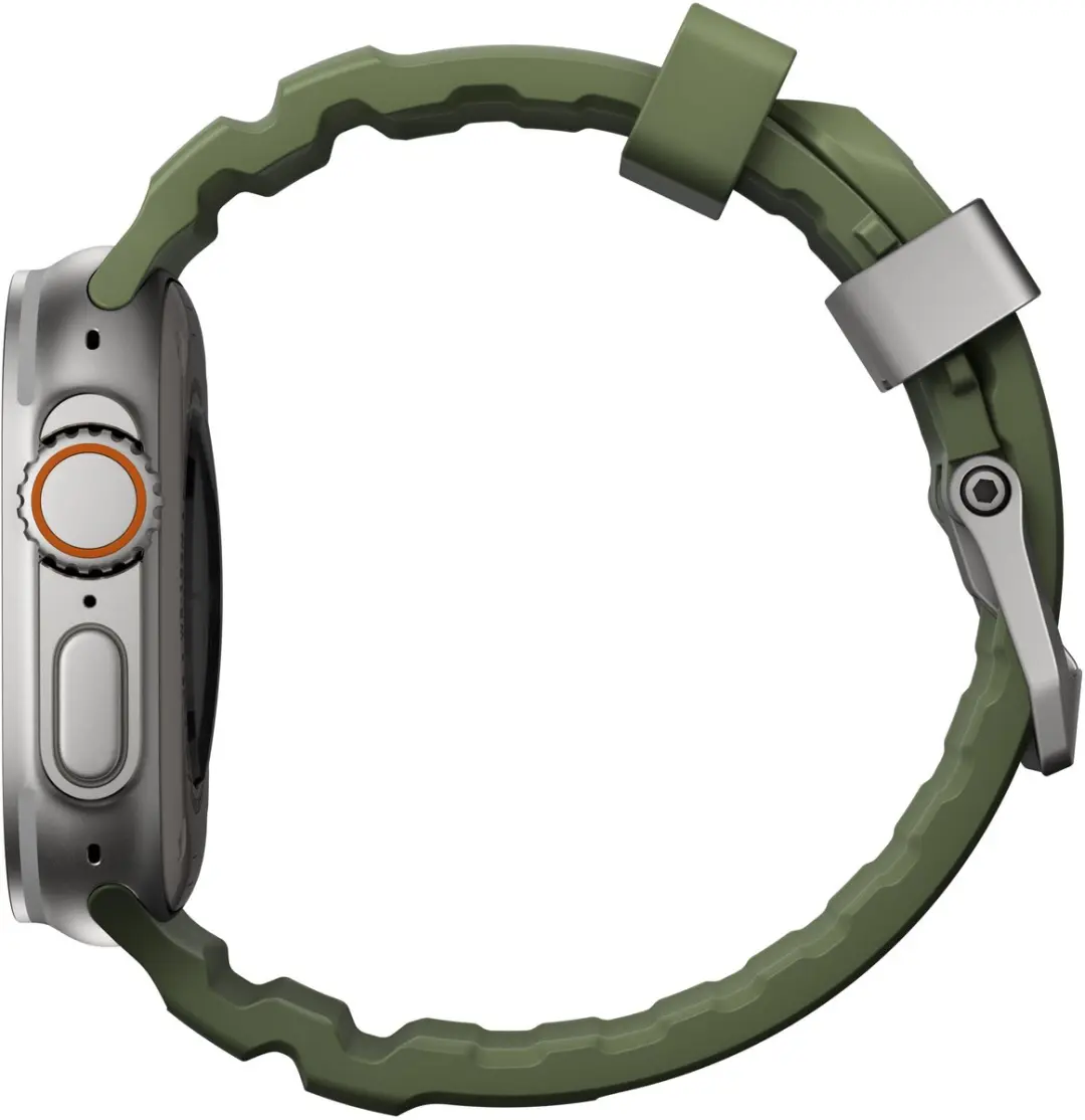 Nomad Rocky Point Horlogeband - Groen - 45/46/49mm