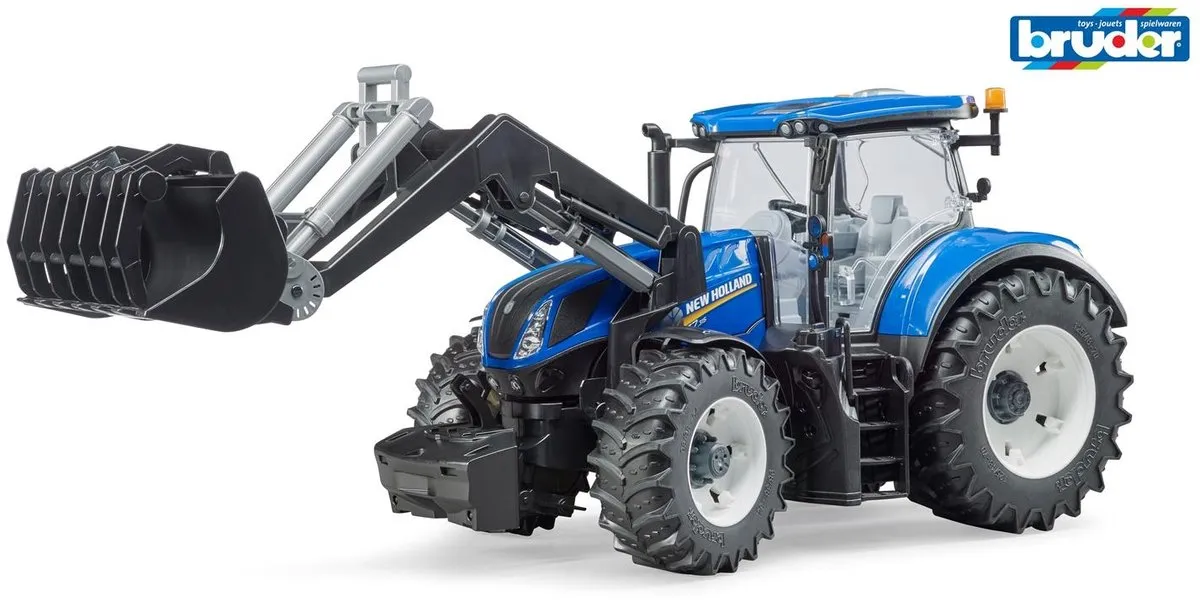 Bruder New Holland T7.315 Tractor met voorlader 3121
