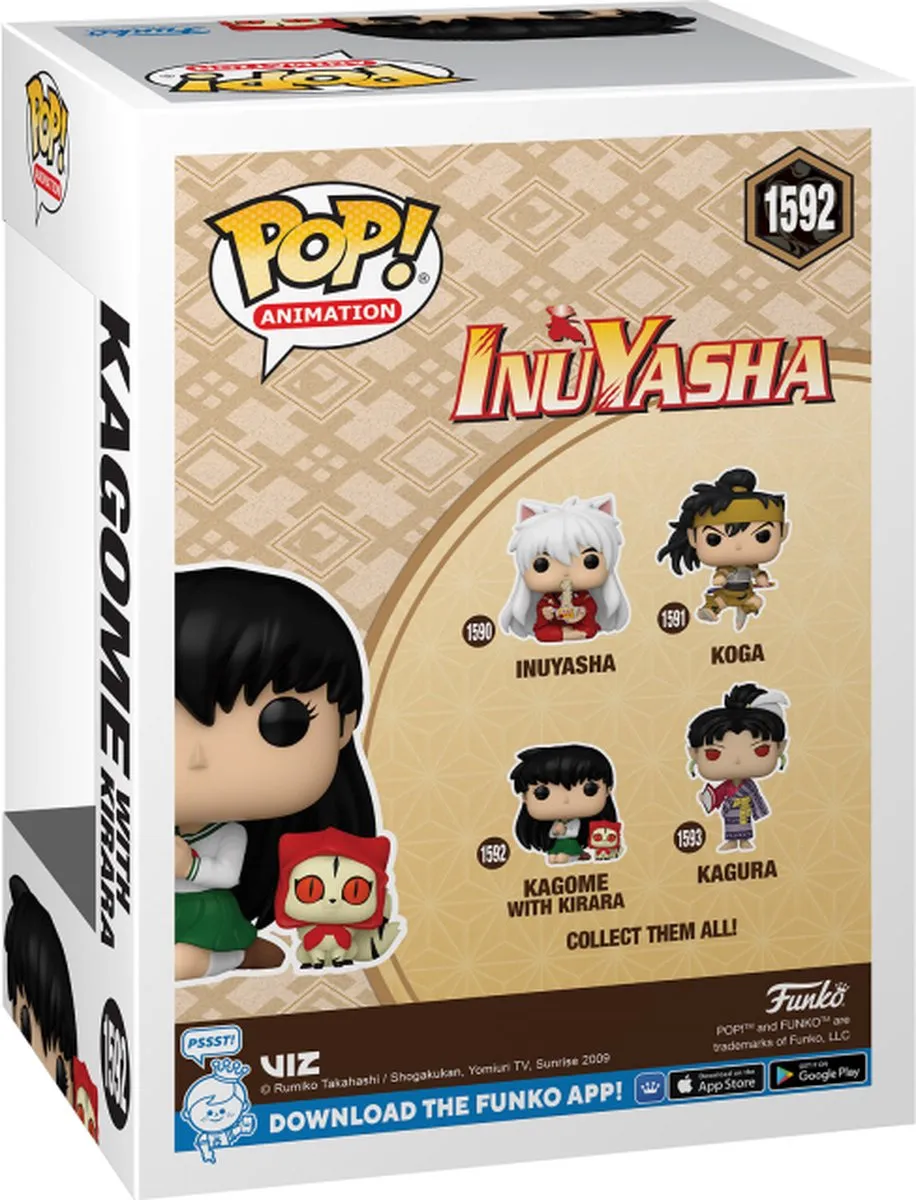 Funko Pop! InuYasha Kagome met Kirara - 75615 - Multicolor