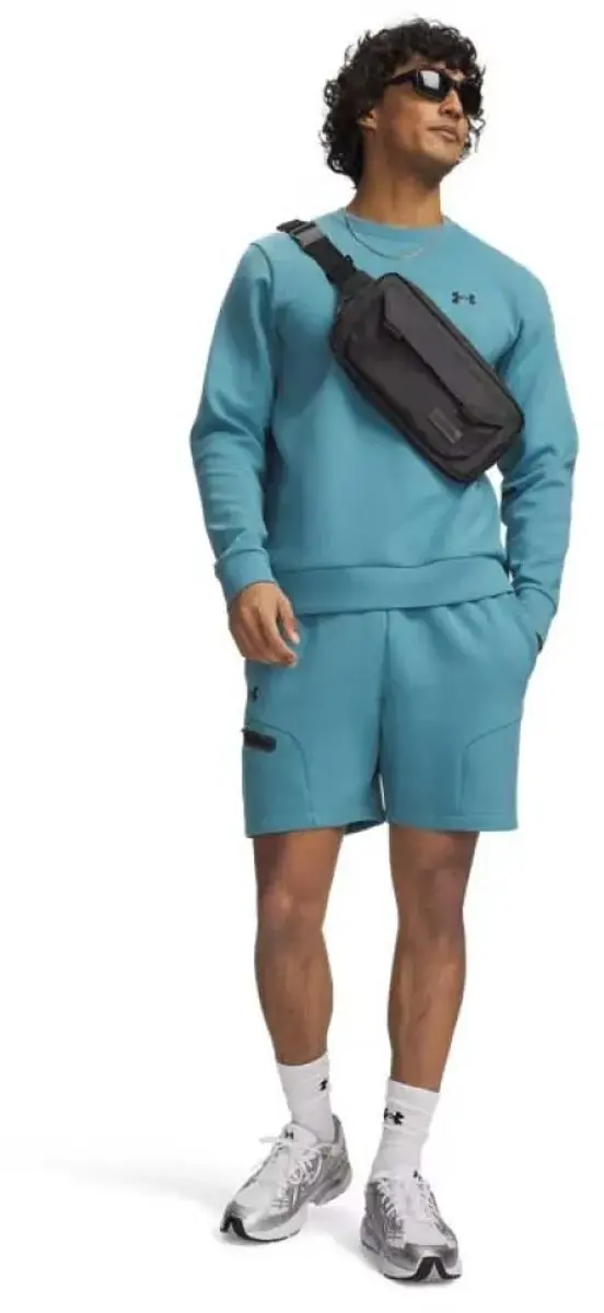 Under Armour Unstoppable FLC Shorts M - Blauw