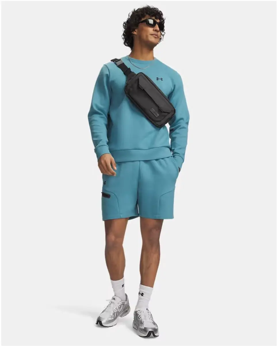 Under Armour Unstoppable FLC Shorts M - Blauw