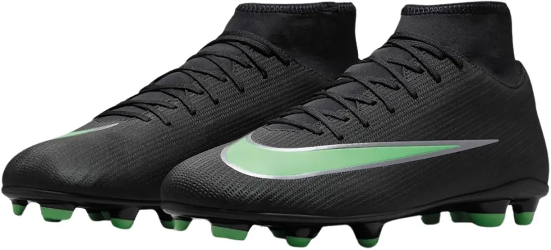 Nike Mercurial Superfly 11 Club MG Voetbalschoenen - 38 - Zwart/Groen