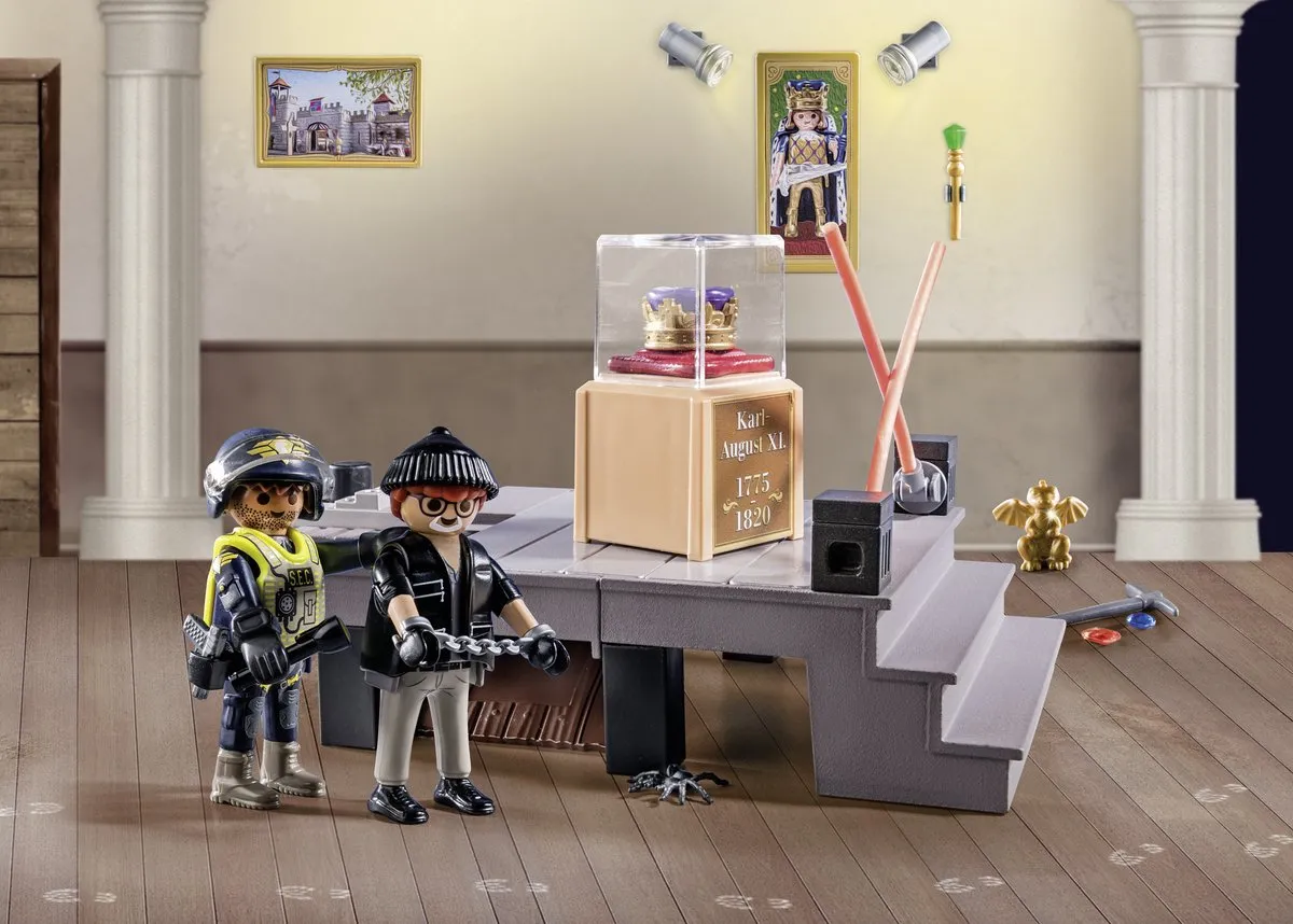 Playmobil Adventskalender Politie Museumdiefstal 71347 - Multicolor - afbeelding 6 van 6