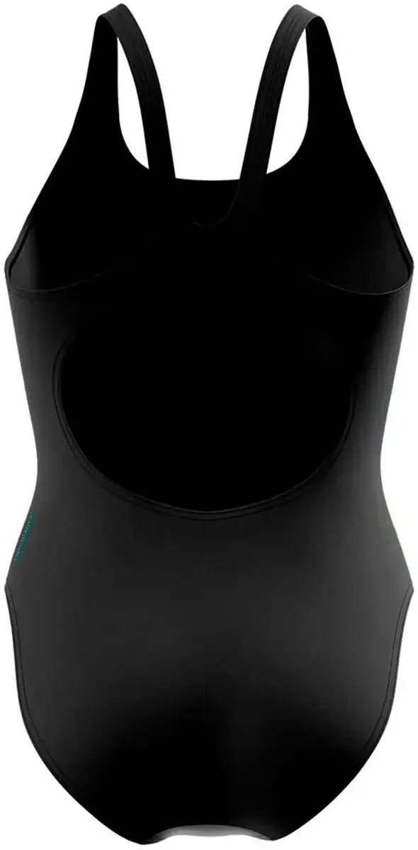 Speedo Hyperboom Placement Muscleback Dames Badpak - 36 - Zwart/Groen