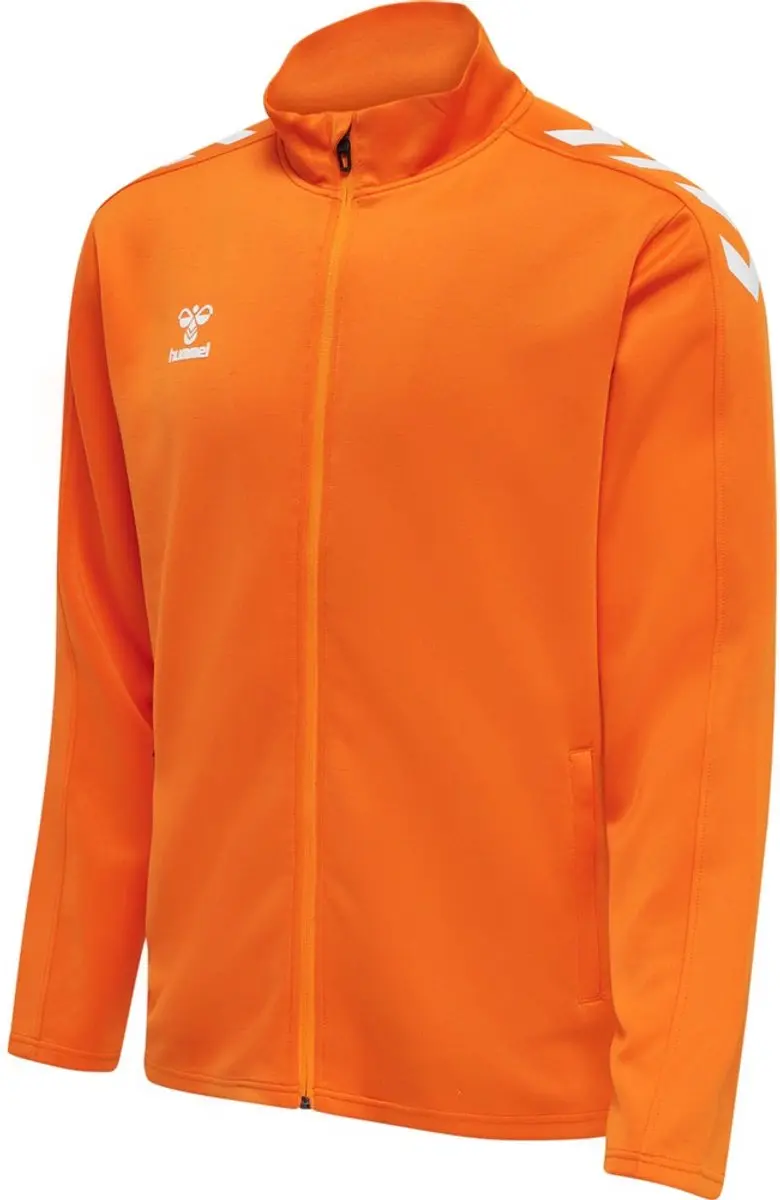 Hummel Zip Jacke Hmlcore Xk Poly Zip Sweat Orange Tiger-XXL