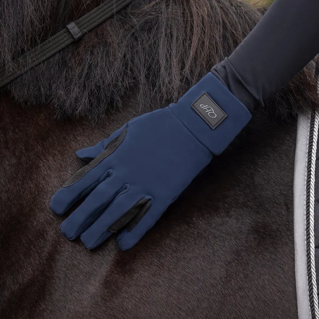 QHP Handschoen Avélie - M - Blauw - afbeelding 4 van 6