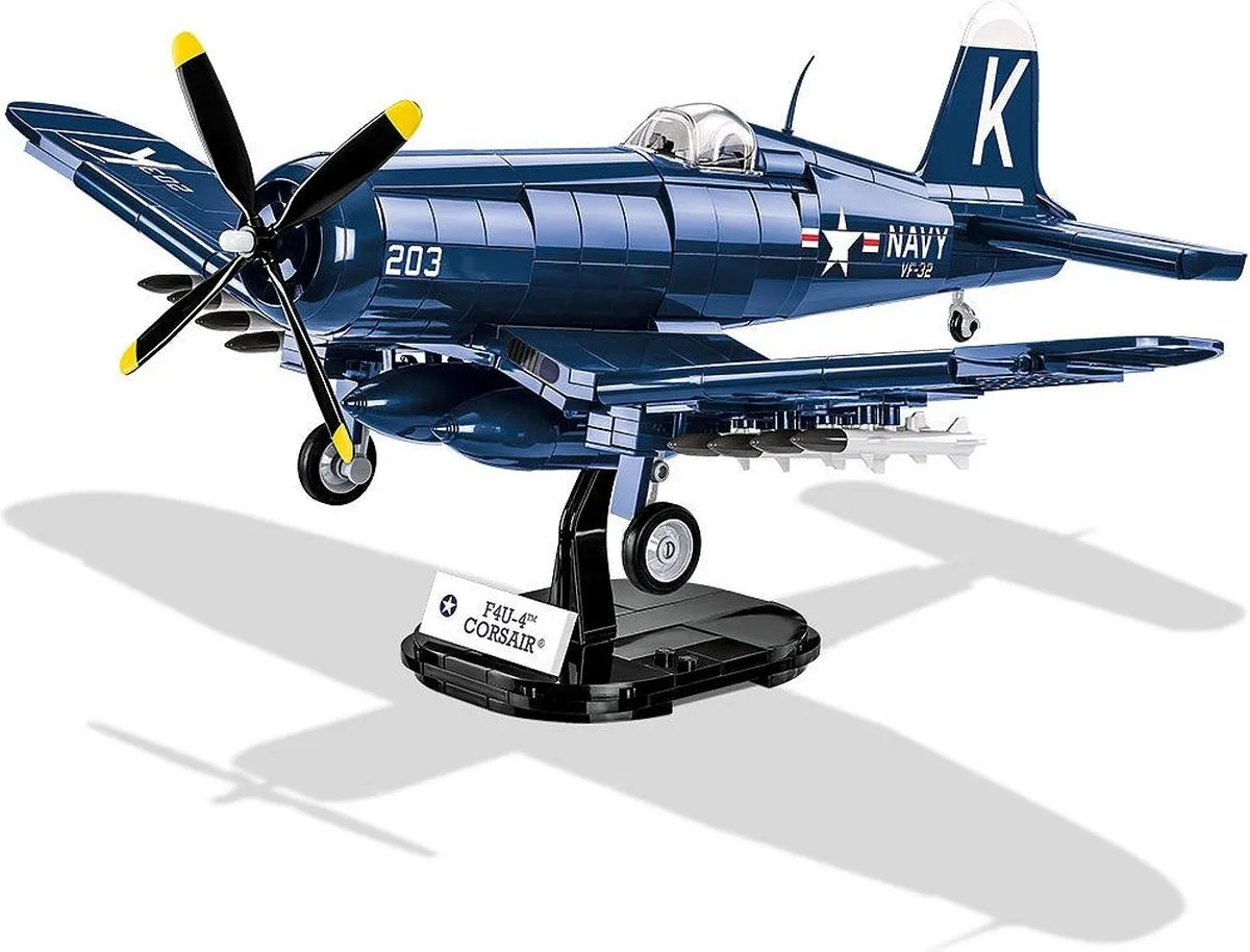 Cobi Vought F4U-4 Corsair COBI-2417 - Meerkleurig - afbeelding 6 van 6