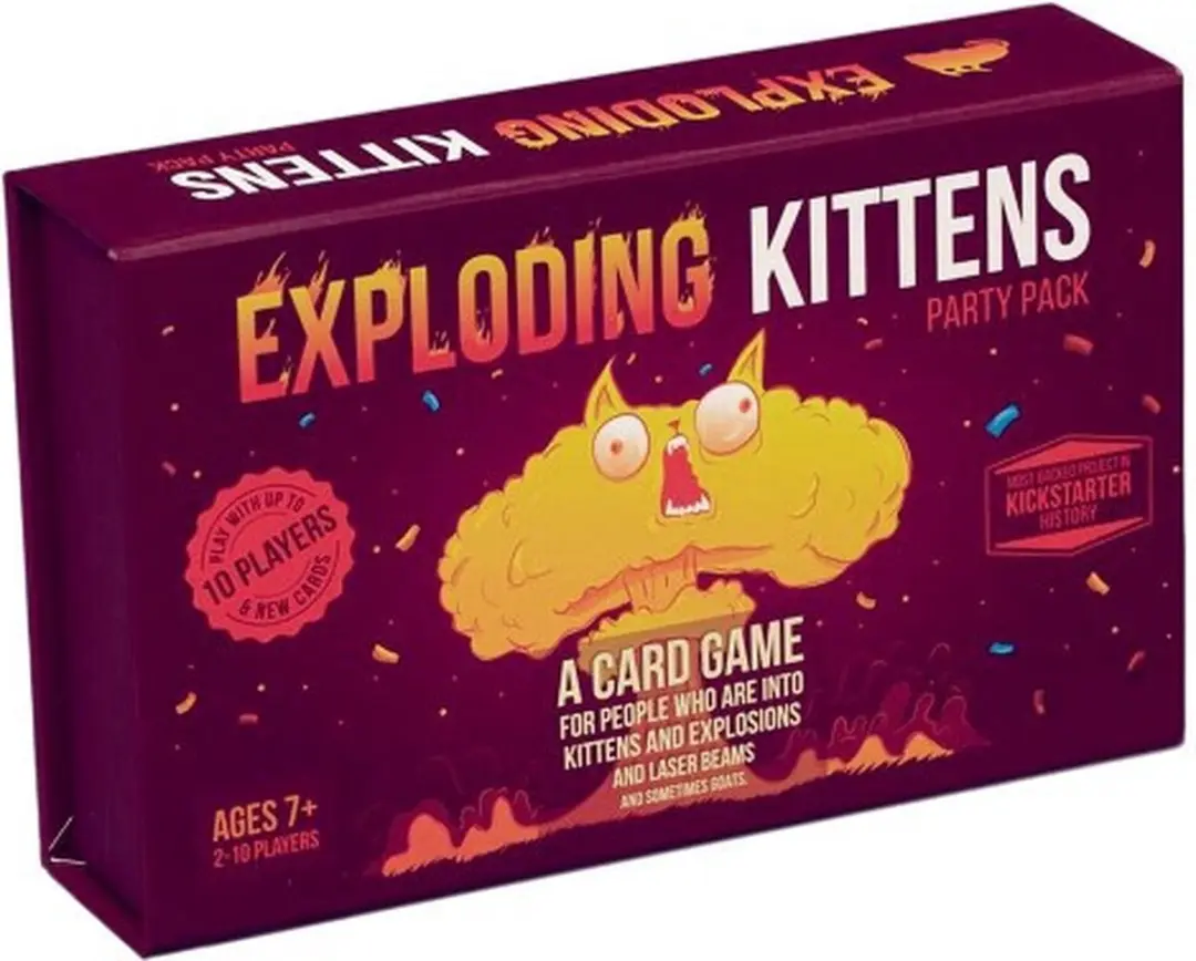 Exploding Kittens Party Pack L4 Kaartspel - 2-10 Spelers