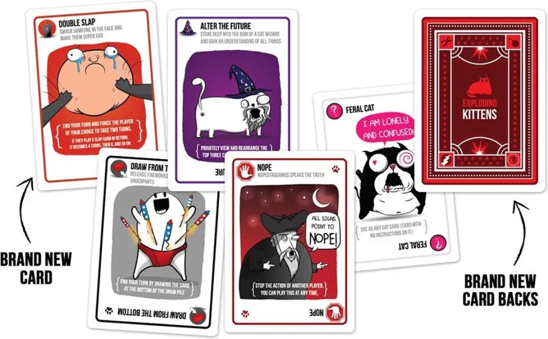 Exploding Kittens Party Pack L4 Kaartspel - 2-10 Spelers