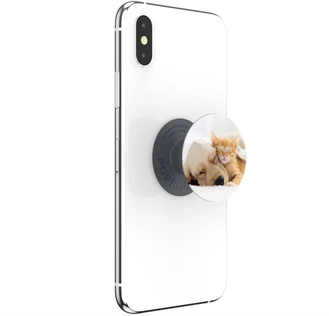PopSockets PopGrip Basic Cat & Dog 4062519700822 - Telefoonbutton - afbeelding 4 van 6