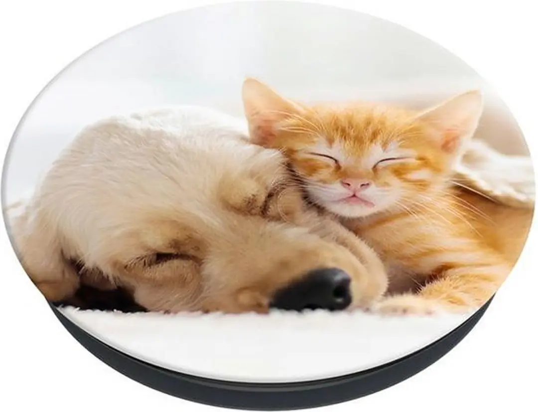 PopSockets PopGrip Basic Cat & Dog 4062519700822 - Telefoonbutton - afbeelding 5 van 6