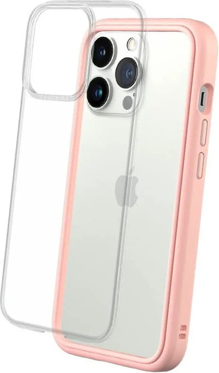 RhinoShield Mod NX Apple iPhone 13 Pro Max Hoesje Bumper Roze