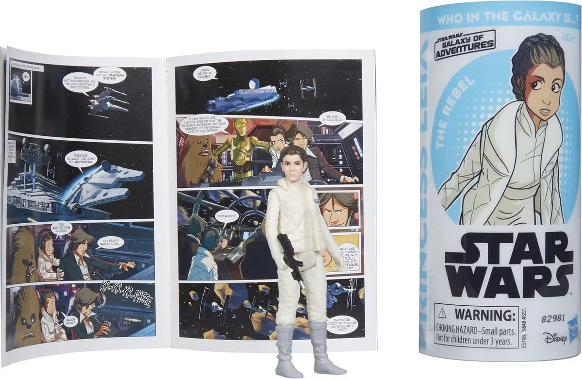 Star Wars Galaxy of Adventures Princess Leia - Hasbro