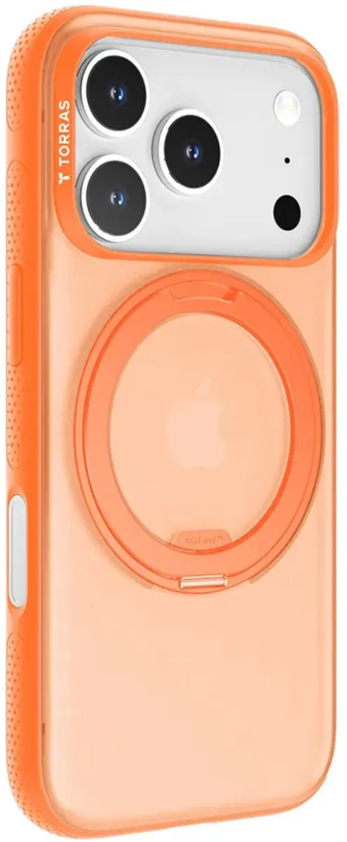 Torras Ostand R Fitness Back Cover iPhone 17 Pro - Oranje